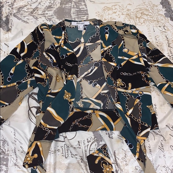 Boujee long sleeve crop top - Picture 2 of 3